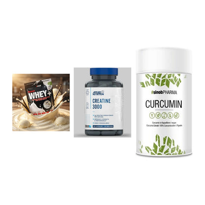 Einsteiger-Set: Sinob Honest + Applied Nutritio + Sinob Curcumin – alle enthaltenen Artikel