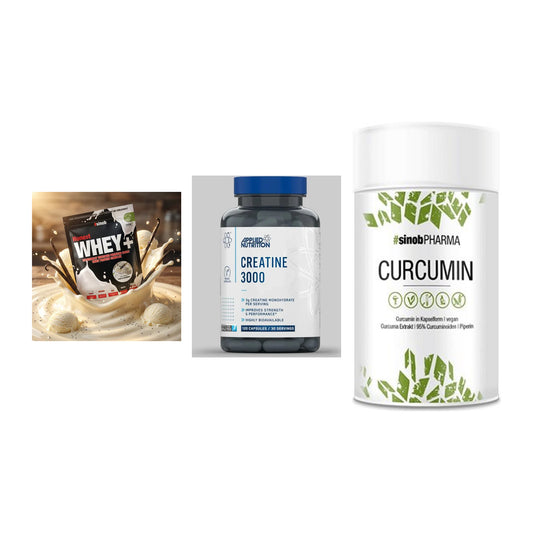 Einsteiger-Set: Sinob Honest + Applied Nutritio + Sinob Curcumin – alle enthaltenen Artikel