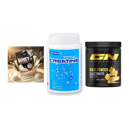 Einsteiger-Set: Sinob Honest + Megabol Total + GN Base Powder – alle enthaltenen Artikel