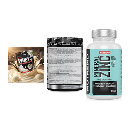 Einsteiger-Set: Sinob Honest + MST Creatin + Nutrend Zinc – alle enthaltenen Artikel