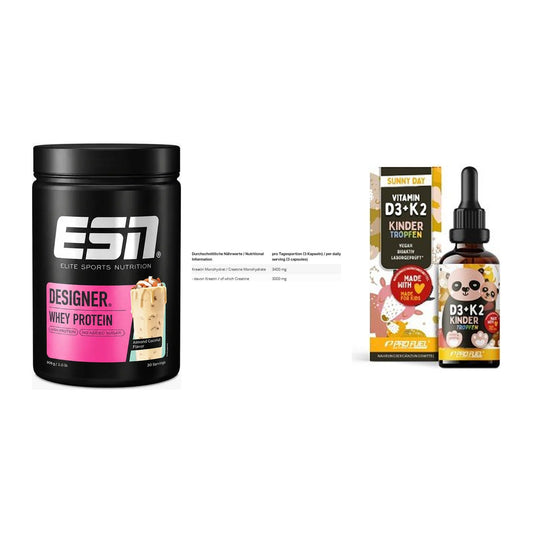 Einsteiger-Set: ESN Designer + INLEAD Creatine + ProFuel VITAMIN – alle enthaltenen Artikel