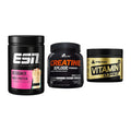 Einsteiger-Set: ESN Designer + Olimp Creatine + Peak Vitamin – alle enthaltenen Artikel