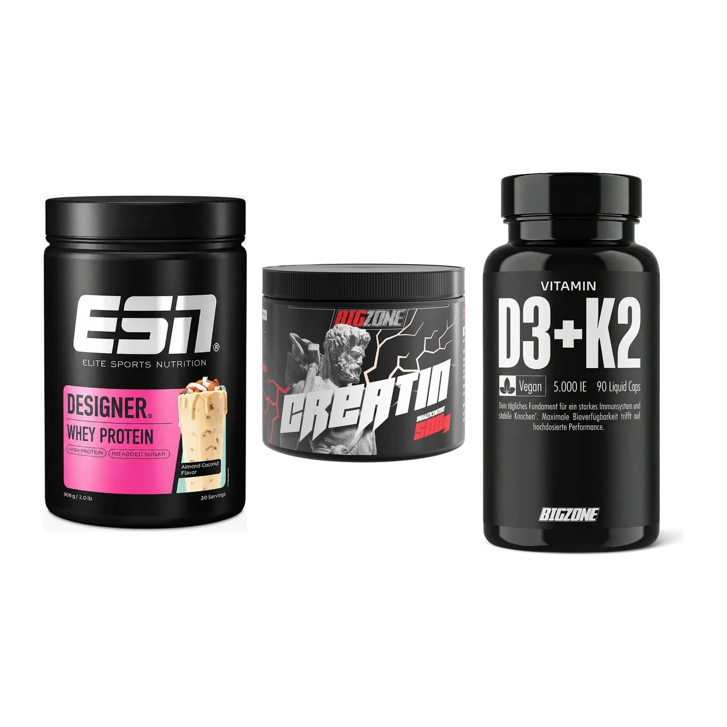 Einsteiger-Set: ESN Designer + Big Zone Creatin + Big Zone Vitamin – alle enthaltenen Artikel