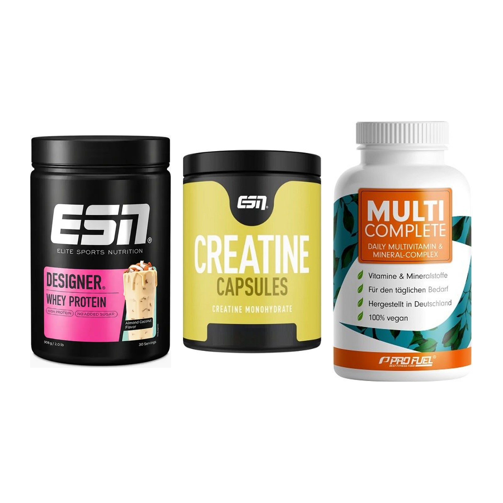 Einsteiger-Set: ESN Designer + ESN Ultrapure + ProFuel MULTI – alle enthaltenen Artikel