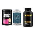 Einsteiger-Set: ESN Designer + MyProtein + GN Vitamin C – alle enthaltenen Artikel