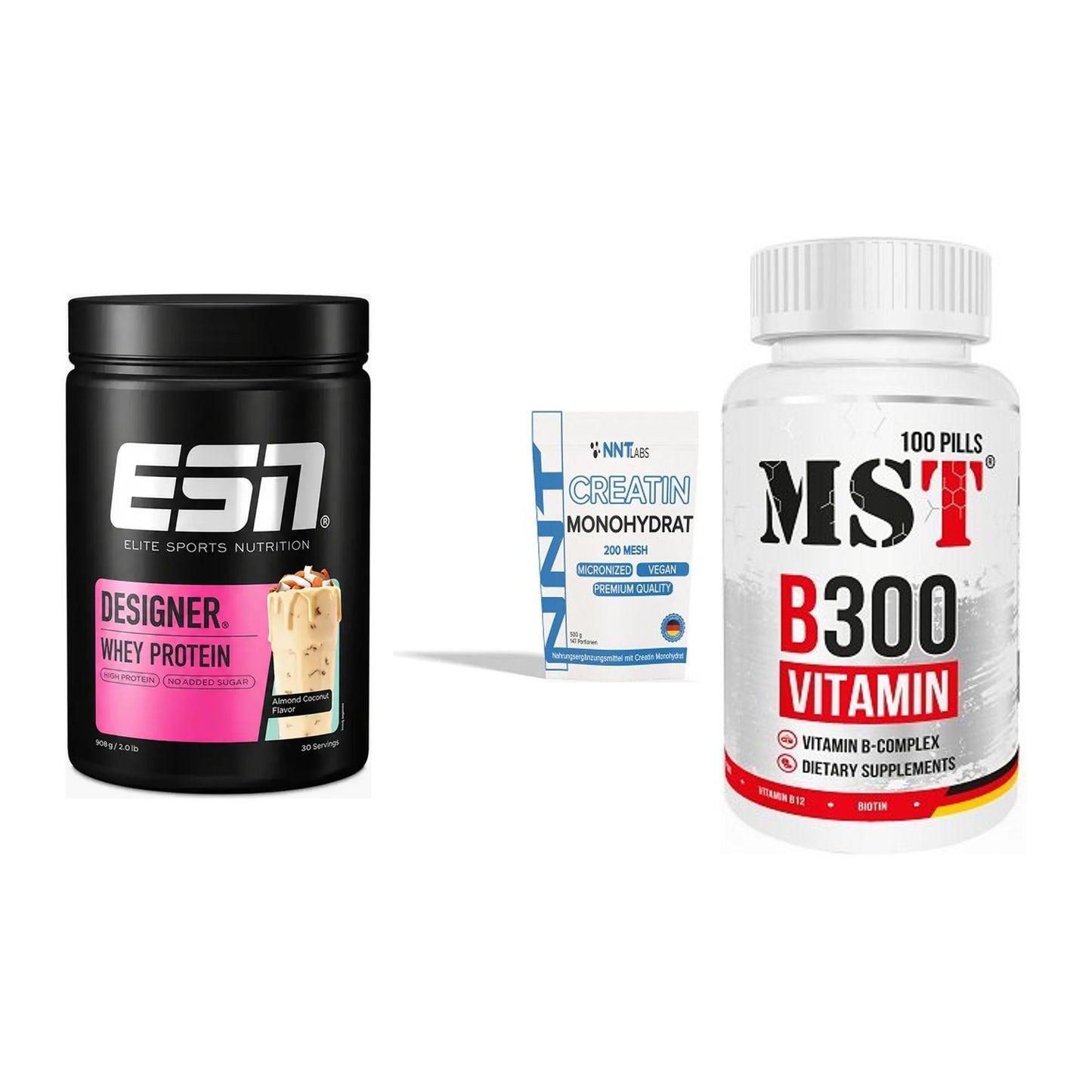 Einsteiger-Set: ESN Designer + NNT Creatin + MST B300 B-Compl – alle enthaltenen Artikel