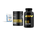 Einsteiger-Set: NNT Whey + Dedicated Creatine + GN Q10 Health Line – alle enthaltenen Artikel