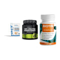 Einsteiger-Set: NNT Whey + BioTech Creatine + ProFuel BIOTIN – alle enthaltenen Artikel