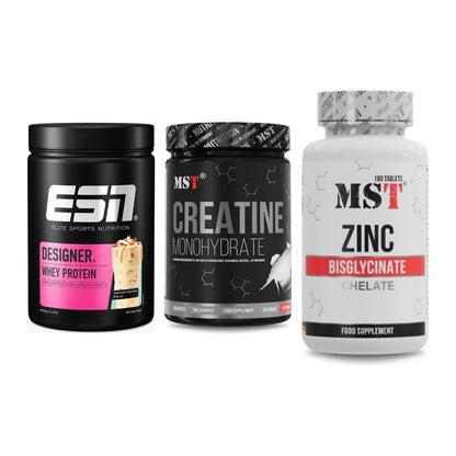 Einsteiger-Set: ESN Designer + MST Creatin + MST Zinc Chelate – alle enthaltenen Artikel