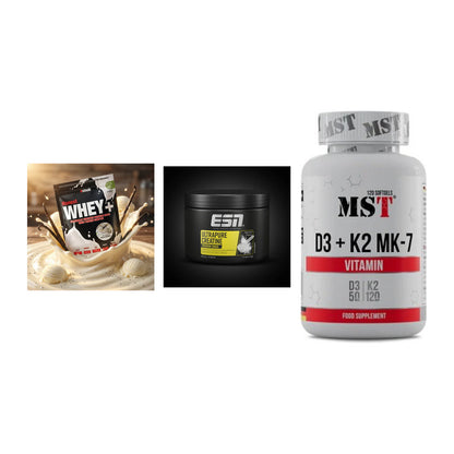 Einsteiger-Set: Sinob Honest + ESN Ultrapure + MST Vitamin D3 – alle enthaltenen Artikel