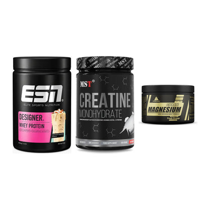 Einsteiger-Set: ESN Designer + MST Creatin + Peak Magnesium – alle enthaltenen Artikel
