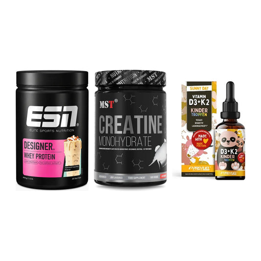 Einsteiger-Set: ESN Designer + MST Creatin + ProFuel VITAMIN – alle enthaltenen Artikel