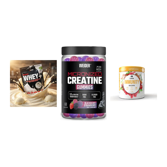 Einsteiger-Set: Sinob Honest + Weider Micronize + FA Nutrition – alle enthaltenen Artikel