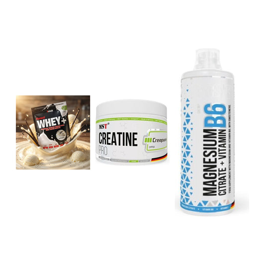 Einsteiger-Set: Sinob Honest + MST Creatin Pro + MST Magnesium B6 – alle enthaltenen Artikel