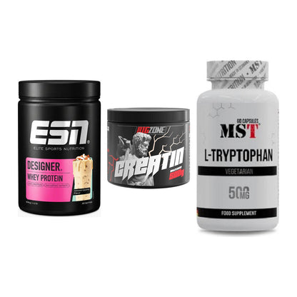 Einsteiger-Set: ESN Designer + Big Zone Creatin + MST Tryptophan – alle enthaltenen Artikel