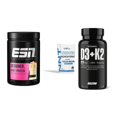 Einsteiger-Set: ESN Designer + NNT Creatin + Big Zone Vitamin – alle enthaltenen Artikel