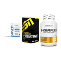 Einsteiger-Set: NNT Whey + ESN Ultrapure + BioTech B – alle enthaltenen Artikel