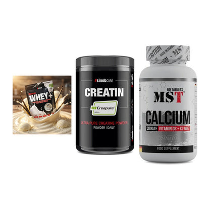 Einsteiger-Set: Sinob Honest + Sinob Creatin + MST Calcium – alle enthaltenen Artikel