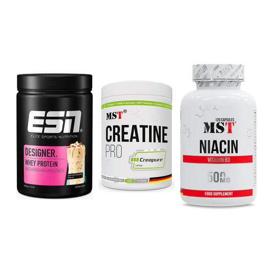 Einsteiger-Set: ESN Designer + MST Creatin Pro + MST Niacin – alle enthaltenen Artikel