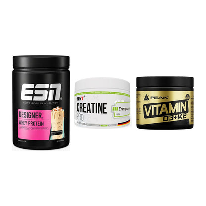 Einsteiger-Set: ESN Designer + MST Creatin Pro + Peak Vitamin – alle enthaltenen Artikel
