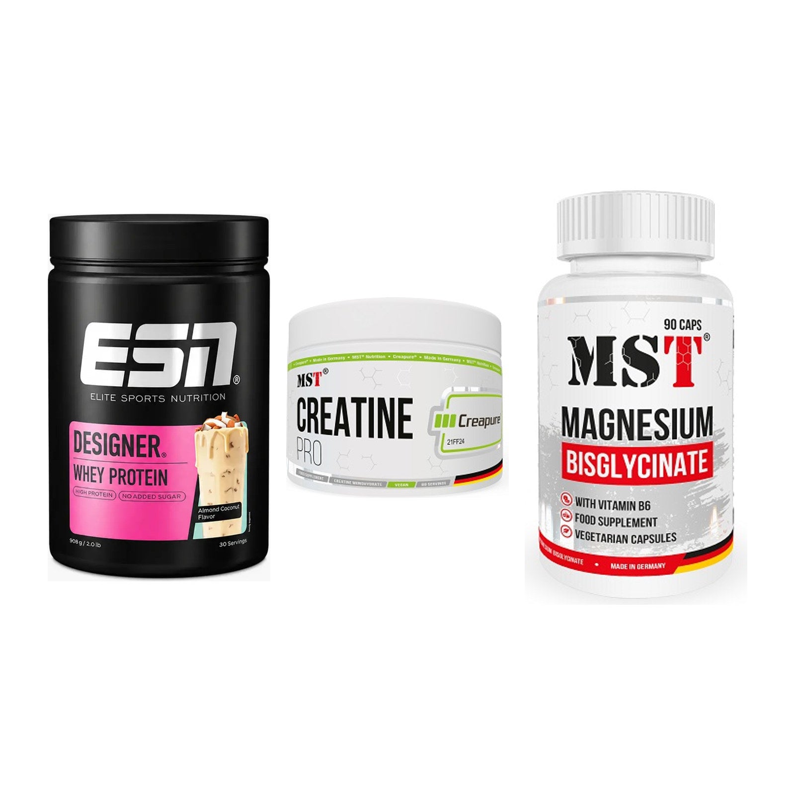 Einsteiger-Set: ESN Designer + MST Creatin Pro + MST Magnesium – alle enthaltenen Artikel