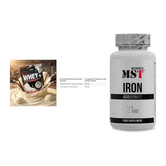 Einsteiger-Set: Sinob Honest + INLEAD Creatine + MST Iron Bisglyc – alle enthaltenen Artikel