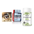 Einsteiger-Set: Sinob Honest + Nutrend Creatine + Sinob Vitamin D3 – alle enthaltenen Artikel