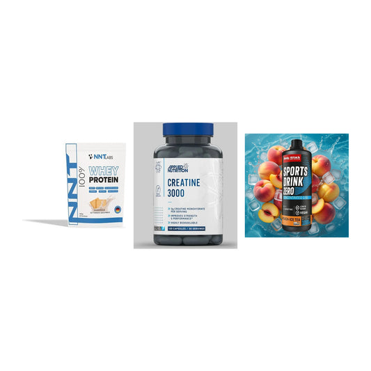 Einsteiger-Set: NNT Whey + Applied Nutritio + Body Attack – alle enthaltenen Artikel