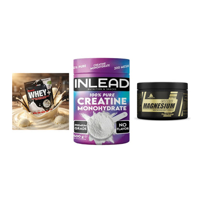 Einsteiger-Set: Sinob Honest + INLEAD Creatine + Peak Magnesium – alle enthaltenen Artikel