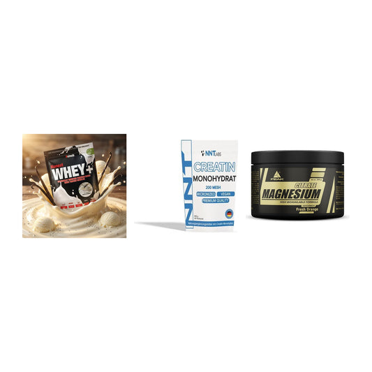 Einsteiger-Set: Sinob Honest + NNT Creatin + Peak Magnesium – alle enthaltenen Artikel