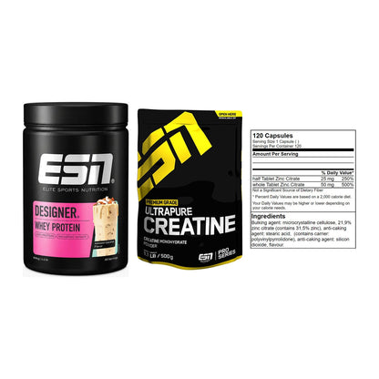Einsteiger-Set: ESN Designer + ESN Ultrapure + GN Zinc Citrate – alle enthaltenen Artikel