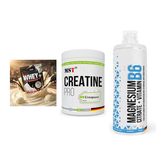 Einsteiger-Set: Sinob Honest + MST Creatin Pro + MST Magnesium B6 – alle enthaltenen Artikel