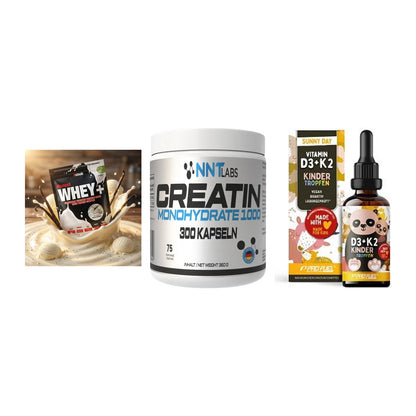 Einsteiger-Set: Sinob Honest + NNT Creatin 1000 + ProFuel VITAMIN – alle enthaltenen Artikel