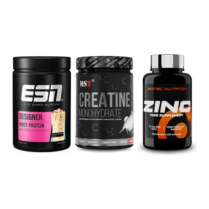 Einsteiger-Set: ESN Designer + MST Creatin + Scitec Zinc – alle enthaltenen Artikel