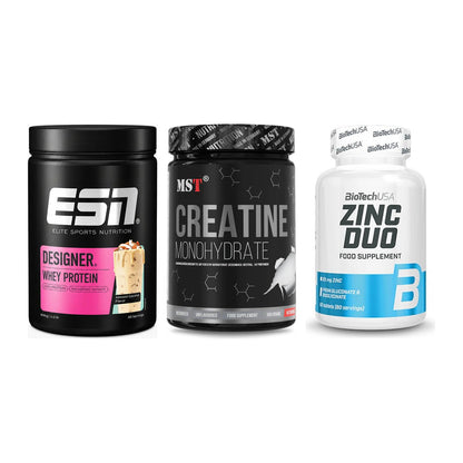 Einsteiger-Set: ESN Designer + MST Creatin + BioTech Zinc Duo – alle enthaltenen Artikel