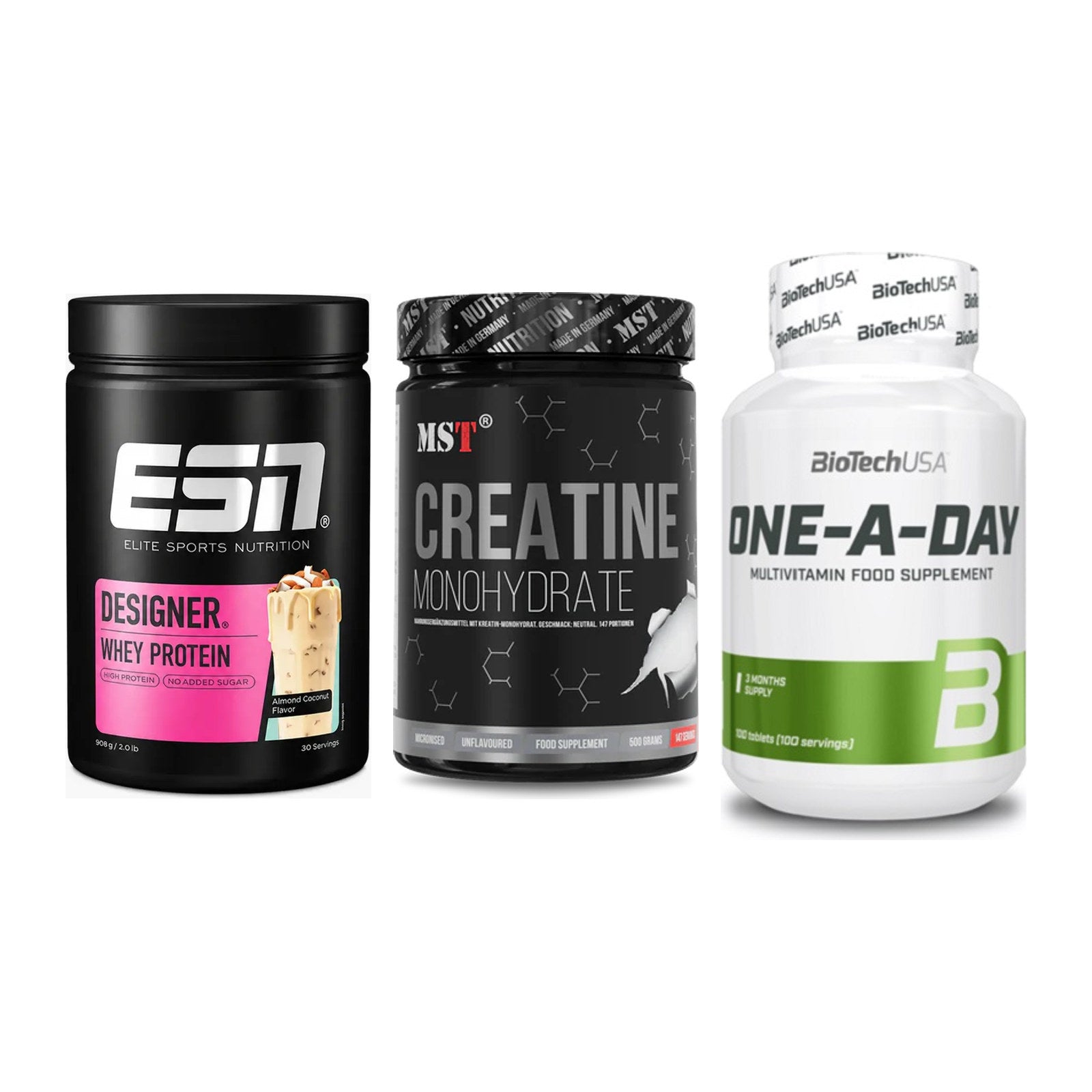 Einsteiger-Set: ESN Designer + MST Creatin + BioTech One A – alle enthaltenen Artikel