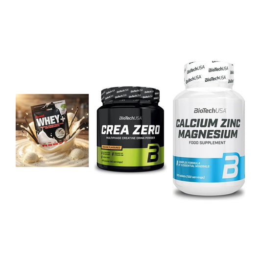 Einsteiger-Set: Sinob Honest + BioTech Crea + BioTech Calcium – alle enthaltenen Artikel