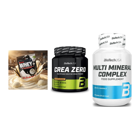 Einsteiger-Set: Sinob Honest + BioTech Crea + BioTech Multi – alle enthaltenen Artikel