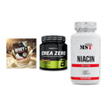 Einsteiger-Set: Sinob Honest Whey+ + BioTech Crea Zero + MST Niacin – alle enthaltenen Artikel