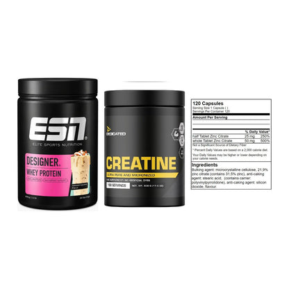 Einsteiger-Set: ESN Designer + Dedicated + GN Zinc Citrate – alle enthaltenen Artikel