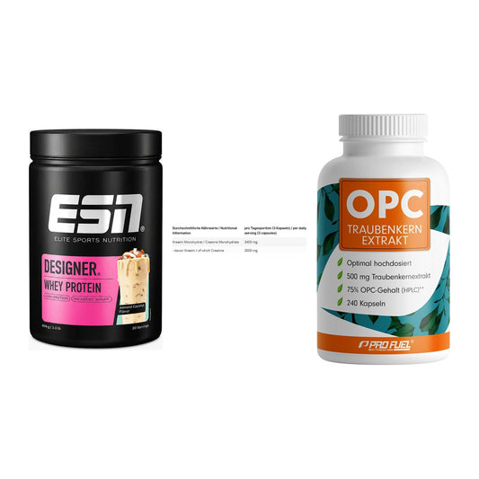 Einsteiger-Set: ESN Designer + INLEAD Creatine + ProFuel OPC – alle enthaltenen Artikel