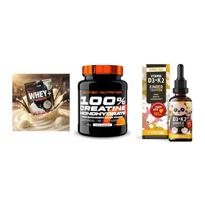 Einsteiger-Set: Sinob Honest + Scitec Creatine + ProFuel VITAMIN – alle enthaltenen Artikel