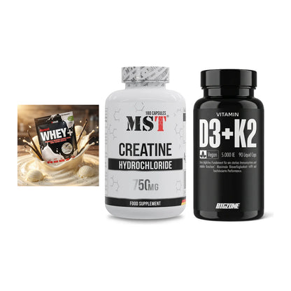 Einsteiger-Set: Sinob Honest + MST Creatine HCL + Big Zone Vitamin – alle enthaltenen Artikel