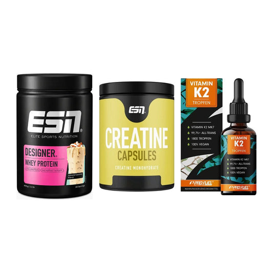 Einsteiger-Set: ESN Designer + ESN Ultrapure + ProFuel Vitamin – alle enthaltenen Artikel