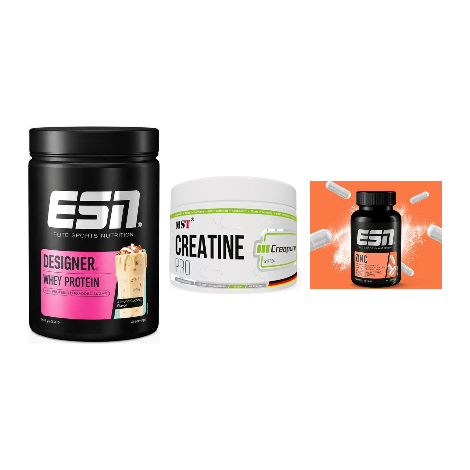 Einsteiger-Set: ESN Designer + MST Creatin Pro + ESN Zinc – alle enthaltenen Artikel