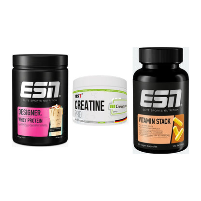 Einsteiger-Set: ESN Designer + MST Creatin Pro + ESN Vitamin – alle enthaltenen Artikel