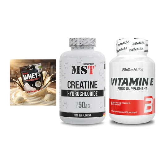 Einsteiger-Set: Sinob Honest + MST Creatine HCL + BioTech Vitamin – alle enthaltenen Artikel