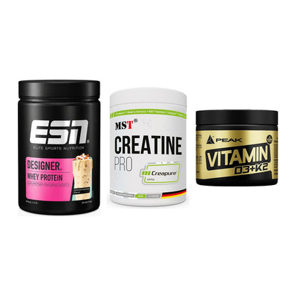 Einsteiger-Set: ESN Designer + MST Creatin Pro + Peak Vitamin – alle enthaltenen Artikel