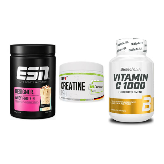Einsteiger-Set: ESN Designer + MST Creatin Pro + BioTech Vitamin – alle enthaltenen Artikel