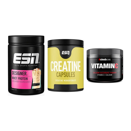 Einsteiger-Set: ESN Designer + ESN Ultrapure + Sinob Vitamin C – alle enthaltenen Artikel